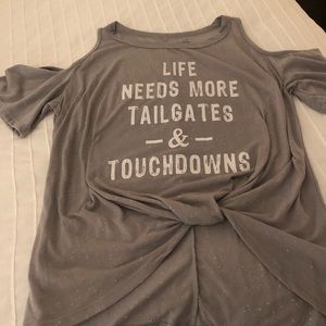Life needs more tailgates and touchdowns tee
